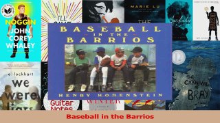 PDF Download  Baseball in the Barrios Download Full Ebook