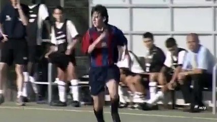 The Magic of the Young Lionel Messi - La Masia