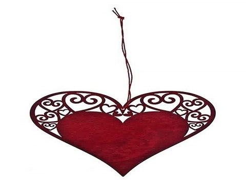 Наконец-то!Купил подарок на день рождения - Украшение декоративное Ажурное сердце в г. Киров