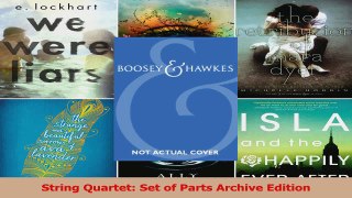 PDF Download  String Quartet Set of Parts Archive Edition Read Full Ebook