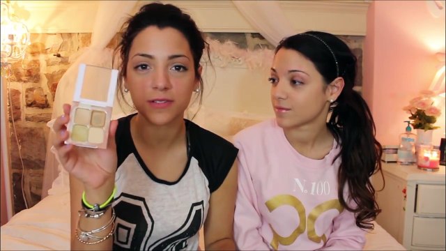 Niki and Gabi Beauty Blindfolded Makeup Challenge + Outfit Challenge!
