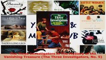 PDF Download  The Three Investigators in The Mystery of the Vanishing Treasure The Three Investigators Read Full Ebook