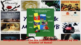 PDF Download  Bonjour Babar The Six Unabridged Classics by the Creator of Babar Read Online