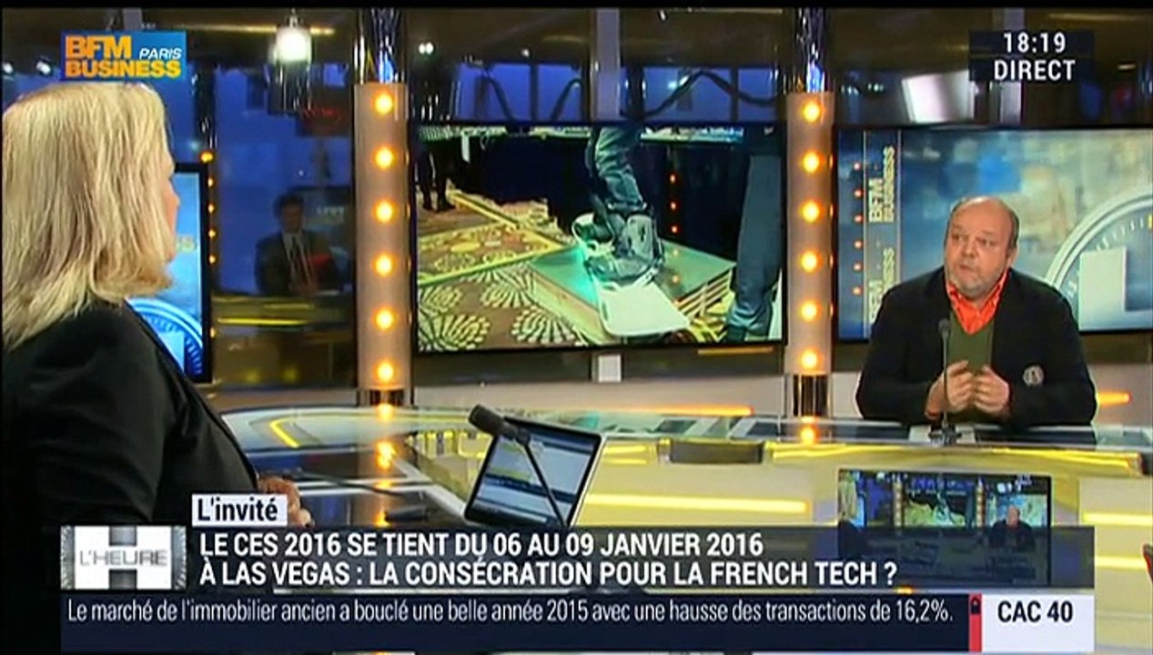 CES de Las Vegas: "C'est un endroit où il faut être quand on fait les objets connectés", Jean-David Chamboredon