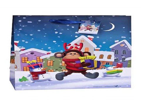 Ура Купил себе отличный подарок на день рождения - Пакет подарочный Норвежская обезьянка с подарком в г. Тула