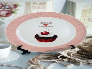 Топ 10! подарок на день рождения - Тарелка декоративная с вашим текстом Сладкоежка в г. Липецк