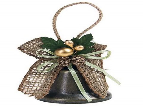 Приличный подарок на именины - Украшение новогоднее Золотой колокольчик в г. Набережные Челны