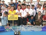 Lao NEWS on LNTV: Machines rises for Robot Contest 2014 in Vientiane.17/3/2014