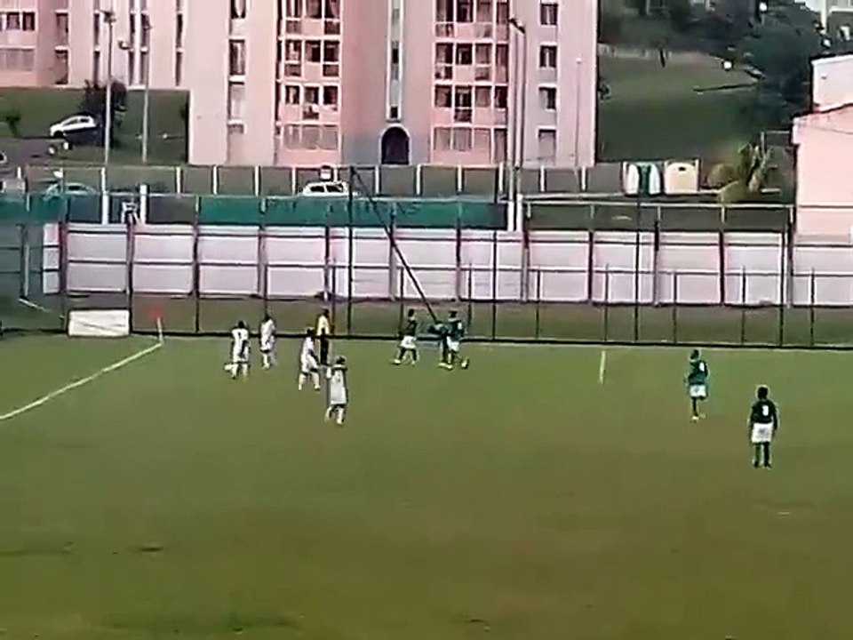 But du N°17 Pisan Yohan sur coup franc