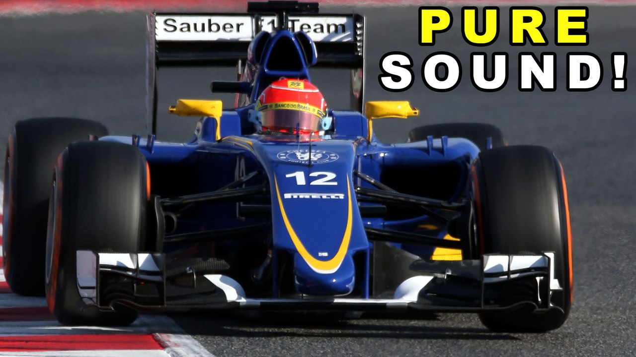Formula 1 2015 Car sound -Sauber F1
