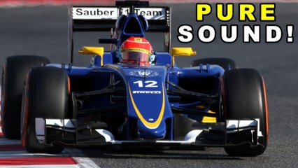 Formula 1 2015 Car sound -Sauber F1