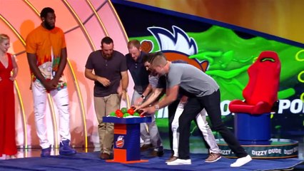 Kids Choice Sports 2015 | Dude Perfect Slimes Russell Wilson |