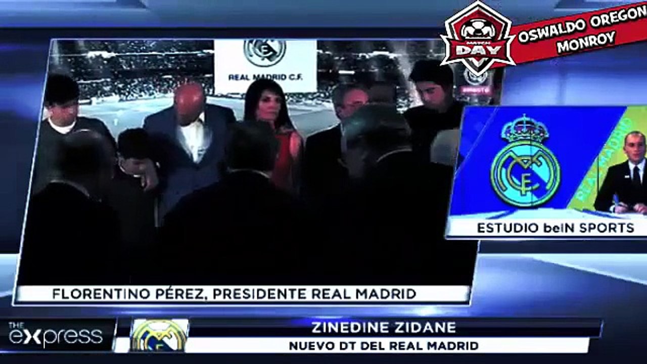 Zinedine Zidane Nouveau directeur technique du Real Madrid