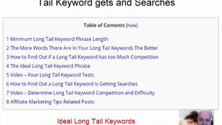 Find out if a Long Tail Keyword is Getting Searches on Google.com