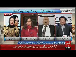 Fight Between Zafar Hilalay and Imtiaz Alam