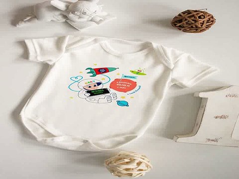 Купил отличный подарок на все случаи жизни - Боди для малыша с вашим текстом Детская метрика для мальчика в г. Владивосток