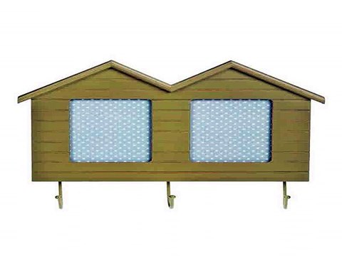 Ура! Долго искал подарок на именины - Вешалка декоративная Домики в г. Калининград