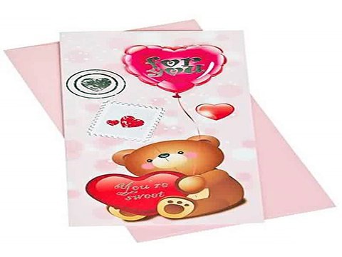 Популярный подарок на все случаи жизни - Открытка подарочная Мишка с шариком в г. Великий Новгород