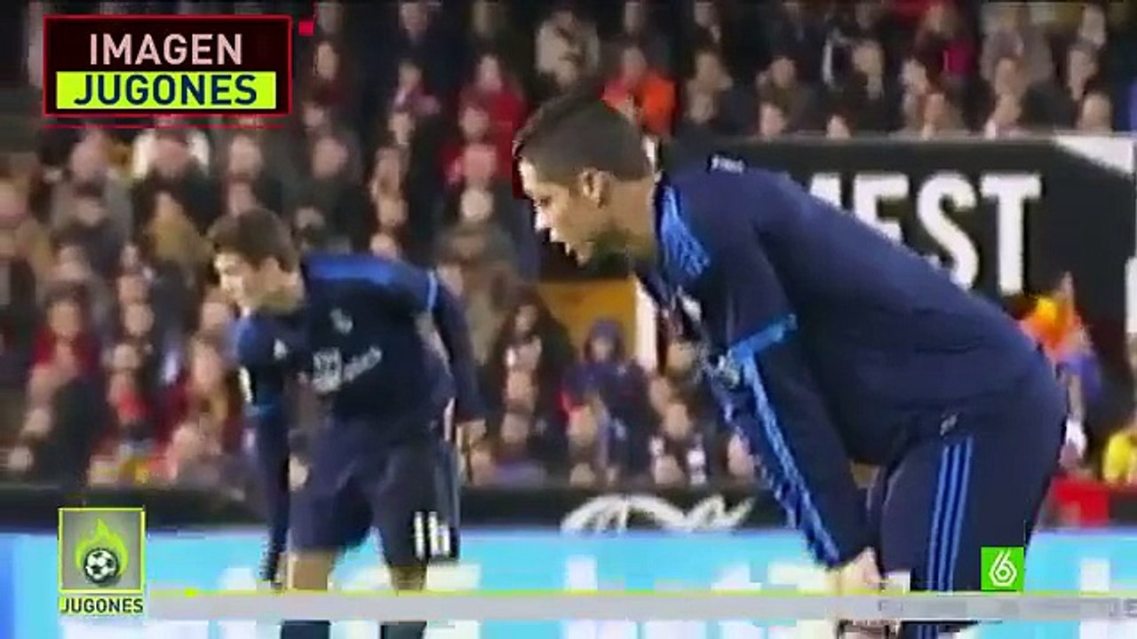 La frustration de Karim Benzema après avoir été remplacé par Benitez face à Valence