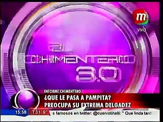 Preocupa la extrema delgadez de Pampita