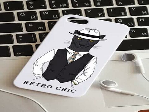 Купил отличный подарок на все случаи жизни - Чехол для iphone 5/5S с вашим текстом Пантера в г. Санкт-Петербург