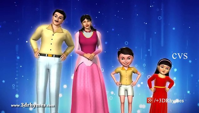 Daddy Finger Finger Family Song 3D Animation Finger Family Nursery Rhymes & Songs for Children