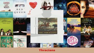 PDF Download  Thracians Read Full Ebook