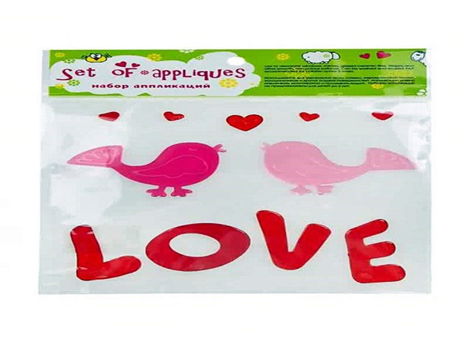 Ура! Долго искал подарок на все случаи жизни - Набор аппликаций Влюбленные птички в г. Саратов
