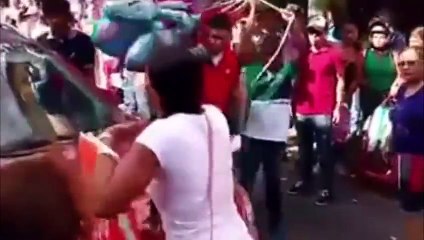 Una mujer descubre a su esposo con su supuesta amante y se hace viral