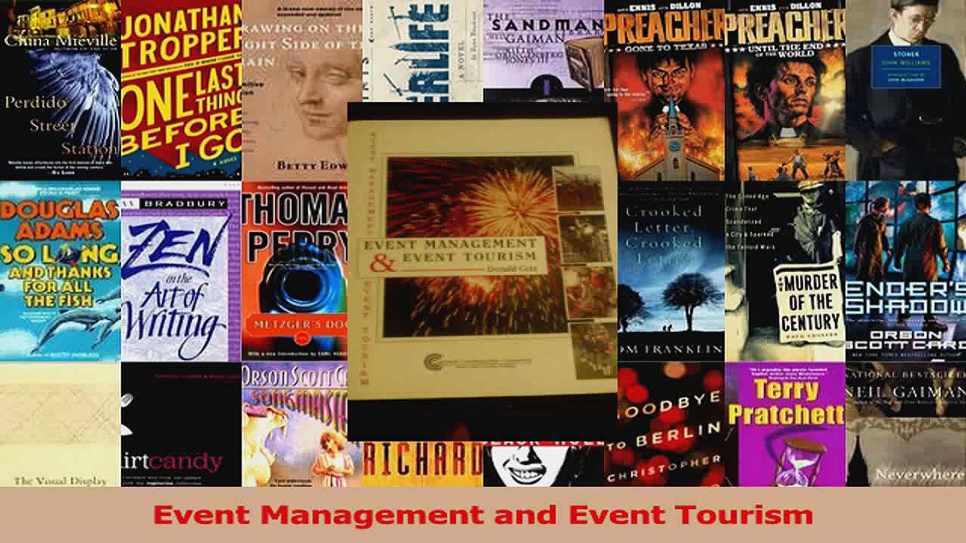 PDF Download  Event Management and Event Tourism Download Online