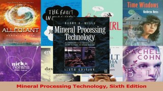 PDF Download  Mineral Processing Technology Sixth Edition Download Full Ebook