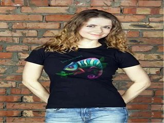 Самый лучший подарок на все случаи жизни - Футболка женская с вашим текстом Хамелеон в г. Рязань