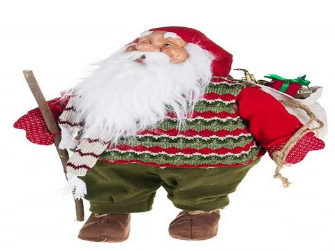 Четкий подарок на именины - Кукла декоративная Дед Мороз с посохом в г. Набережные Челны