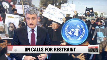 UN chief urges Saudis, Iran to ease tensions