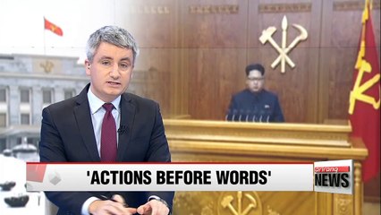 U.S. says N. Korea will be judged by 'actions,' not 'words'