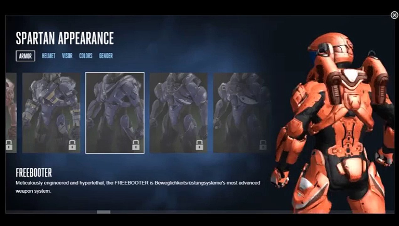 Halo 5 Customization - Armor - Freebooter