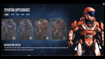 Halo 5 Customization - Armor - Interceptor