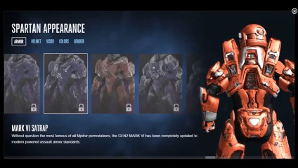 Halo 5 Customization - Armor - Mark VI
