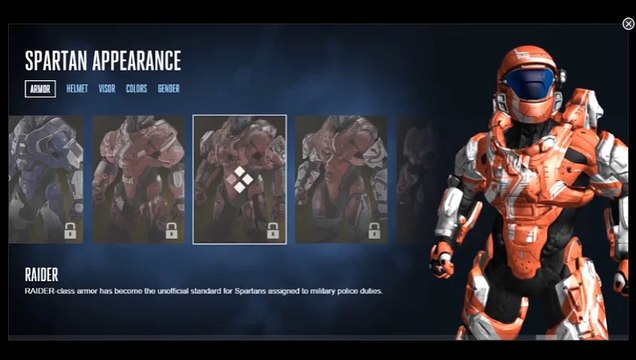 Halo 5 Customization - Armor - Noble Honor, Orbital Equinox
