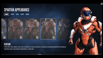 Halo 5 Customization - Armor - Vector Interrupt, Venture