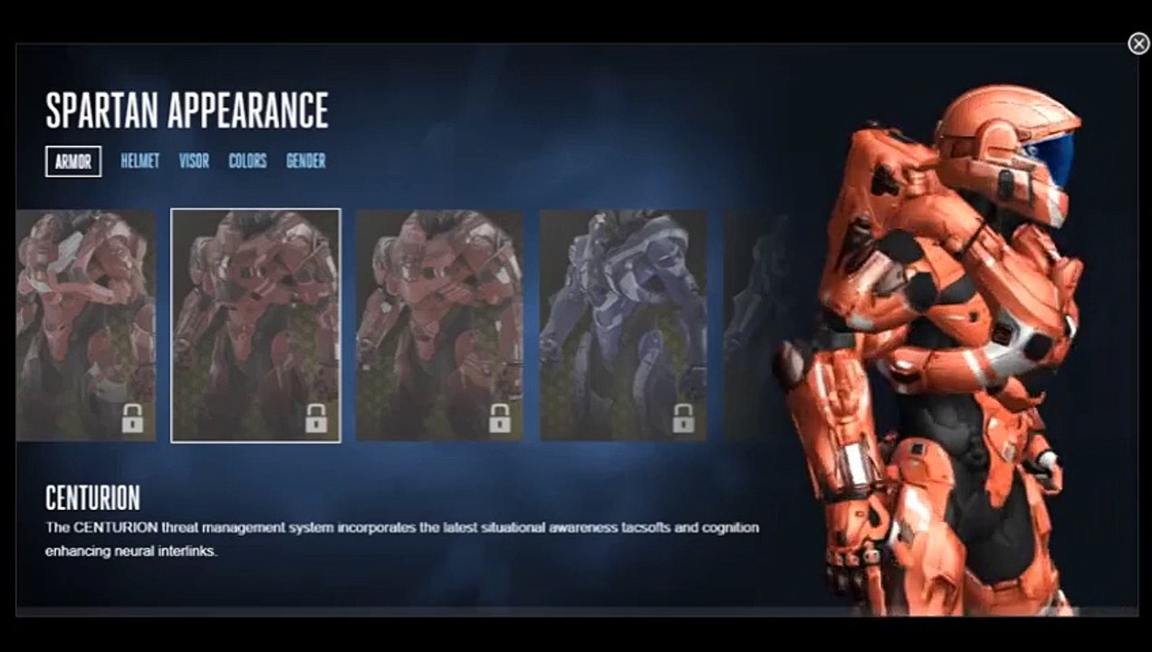 Halo 5 Customization Armor Argus Arestor video Dailymotion