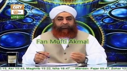 Ahkam e Shariat 2nd January 2016, Answers by Mufti Muhammad Akmal