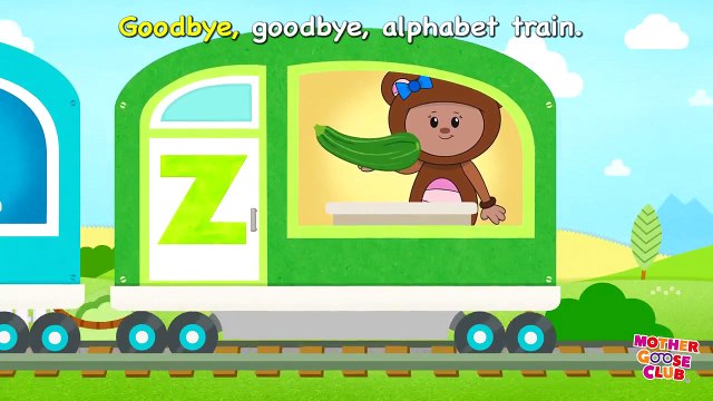 Alphabet Train Food Train - Mother Goose Club Rhymes for Kids