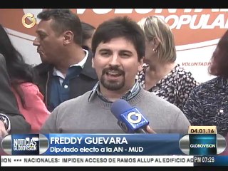 Guevara descarta cruce de movilizaciones entre oposición y oficialismo