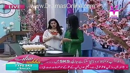 Sara Khan Telling the Secret Behind her Fitness in a Live Show