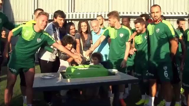 Bursaspor'da Serdar Aziz takımla birlikte çalıştı!