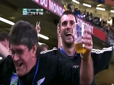 RWC Archive France v New Zealand RWC 2007