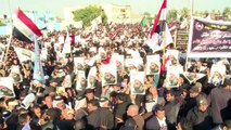 Thousands demonstrate against Saudi Arabia in Baghdad