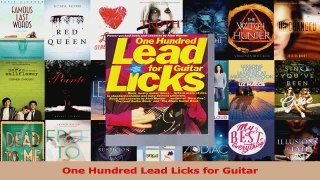 PDF Download  One Hundred Lead Licks for Guitar Read Full Ebook