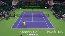 Novak Djokovic vs Dustin Brown Highlights HD DOHA 2016